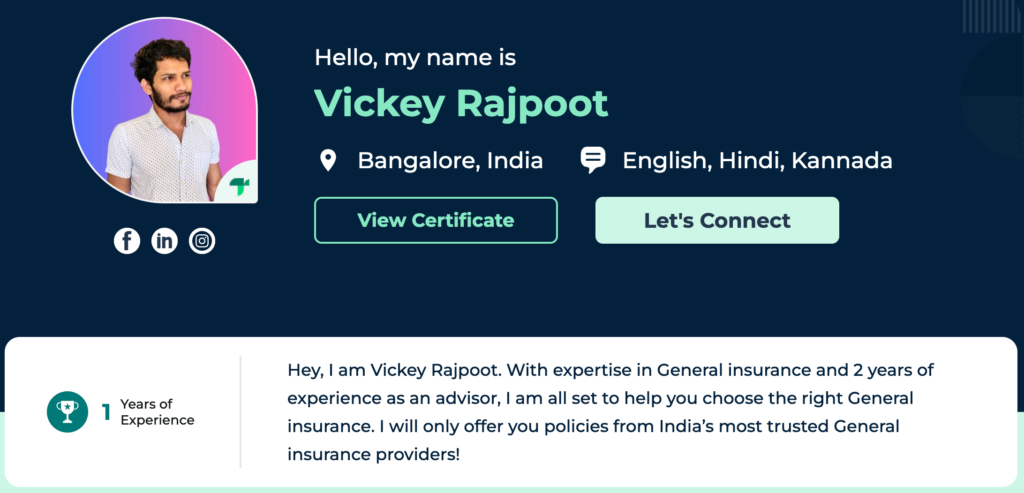 Insurance Agent with Turtlemint Pro